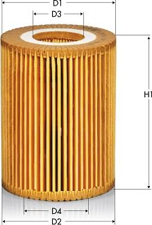 Tecneco Filters OL2198E - Масляный фильтр autospares.lv