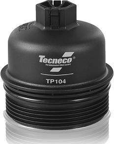 Tecneco Filters TP104 - Крышка, корпус масляного фильтра autospares.lv