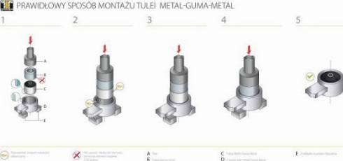 Tedgum TED56630 - Опора стойки амортизатора, подушка autospares.lv