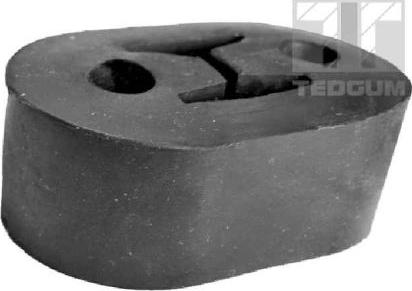 Tedgum 00602835 - Кронштейн, втулка, система выпуска ОГ autospares.lv