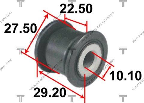 Tenacity AAMHO1058 - Втулка, вал рулевого колеса autospares.lv