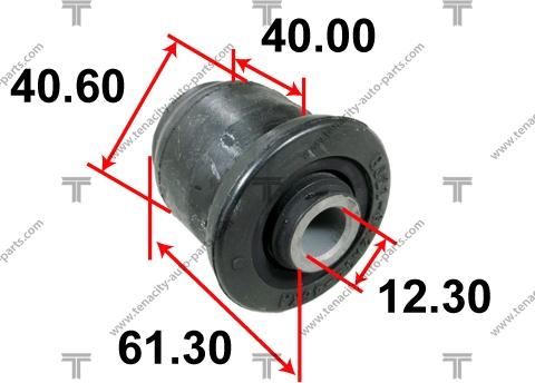 Tenacity AAMMA1014 - Сайлентблок, рычаг подвески колеса autospares.lv