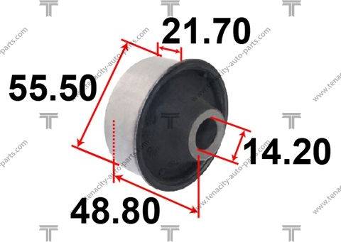 Tenacity AAMPE1002 - Сайлентблок, рычаг подвески колеса autospares.lv