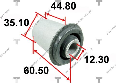 Tenacity AAMSU1011 - Сайлентблок, рычаг подвески колеса autospares.lv