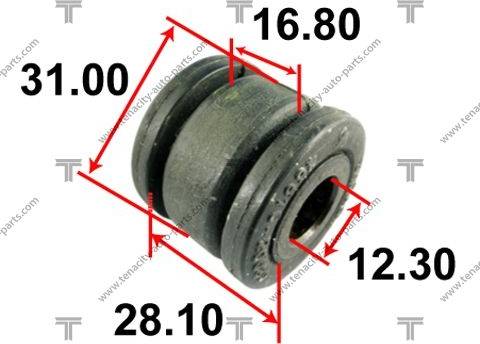 Tenacity AAMTO1045 - Втулка, вал сошки рулевого управления autospares.lv