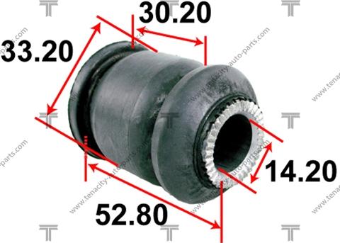 Tenacity AAMTO1108 - Втулка, рычаг подвески колеса autospares.lv