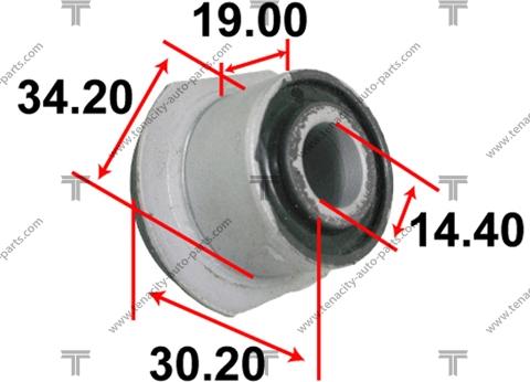 Tenacity AAMTO1116 - Втулка, вал рулевого колеса autospares.lv