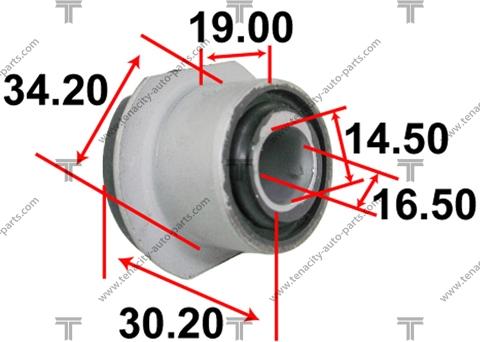 Tenacity AAMTO1113 - Втулка, вал рулевого колеса autospares.lv