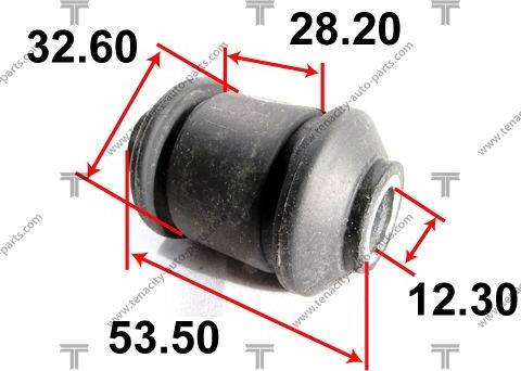 Tenacity AAMVW1002 - Сайлентблок, рычаг подвески колеса autospares.lv