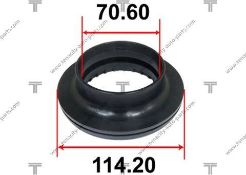 Tenacity ABRGM1004 - Подшипник качения, опора стойки амортизатора autospares.lv