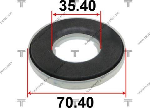 Tenacity ABRMA1006 - Подшипник качения, опора стойки амортизатора autospares.lv