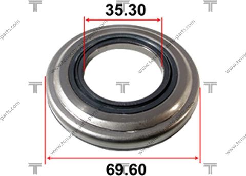 Tenacity ABRTO1002 - Подшипник качения, опора стойки амортизатора autospares.lv