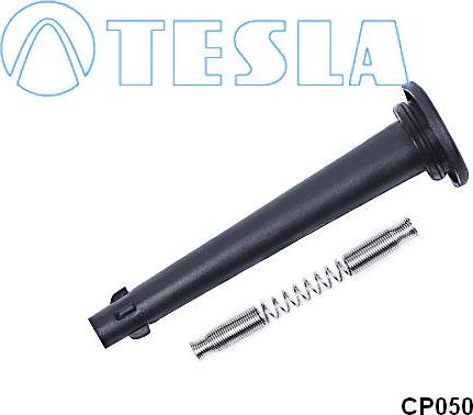 TESLA CP050 - Вилка, свеча зажигания autospares.lv