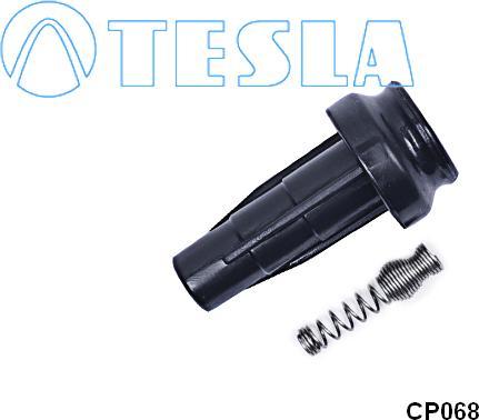 TESLA CP068 - Вилка, свеча зажигания autospares.lv