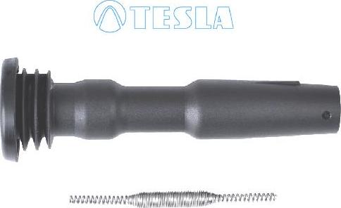 TESLA CP074 - Вилка, свеча зажигания autospares.lv