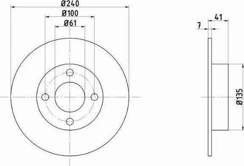 Jurid 562420J - Тормозной диск autospares.lv