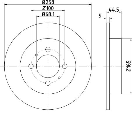 Textar 92079903 - Тормозной диск autospares.lv