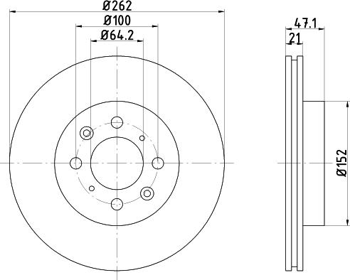 Textar 92078000 - Тормозной диск autospares.lv