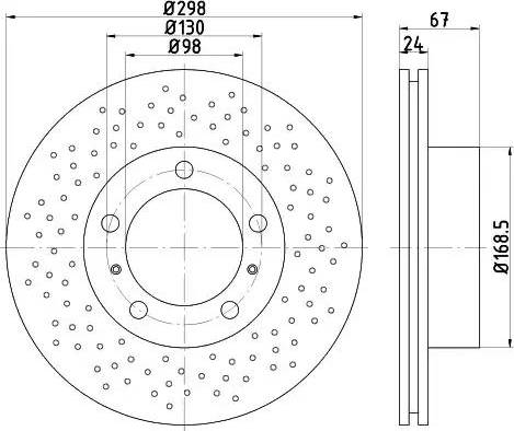 Textar 92165110 - Тормозной диск autospares.lv