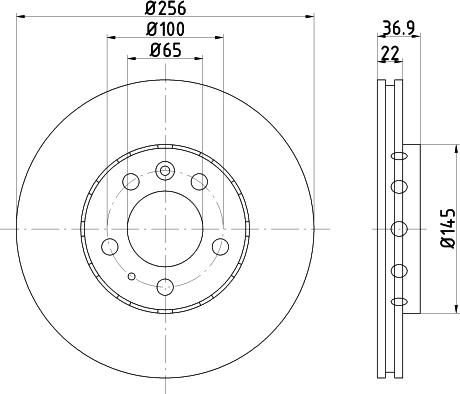 Textar 92106500 - Тормозной диск autospares.lv