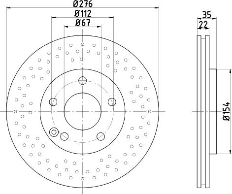 Textar 92124403 - Тормозной диск autospares.lv