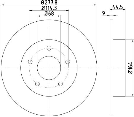 Textar 92178803 - Тормозной диск autospares.lv