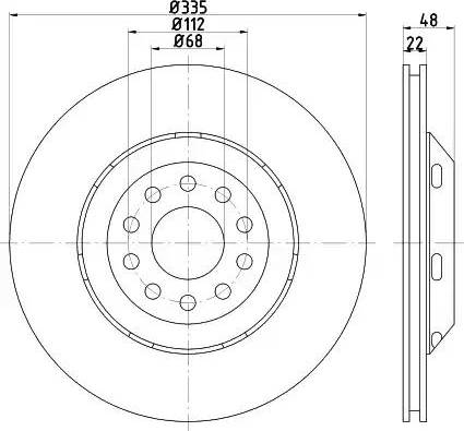 Textar 92206410 - Тормозной диск autospares.lv