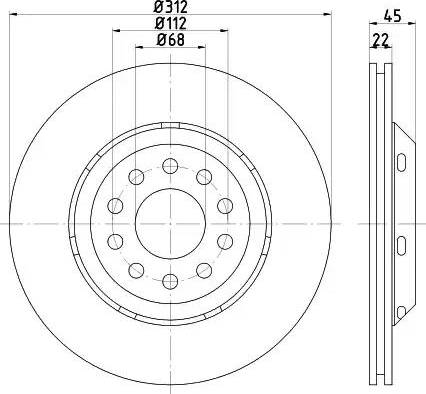 Textar 92206810 - Тормозной диск autospares.lv