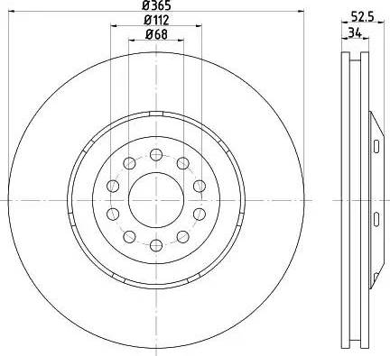 Textar 92207610 - Тормозной диск autospares.lv