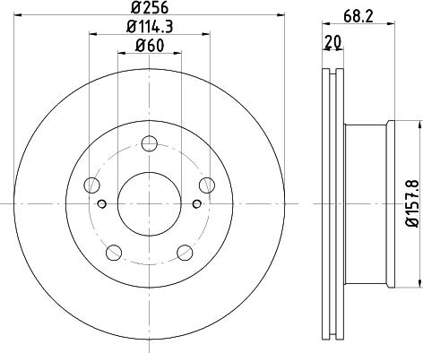 Textar 92286403 - Тормозной диск autospares.lv