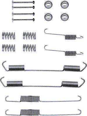 Textar 97007100 - Комплектующие, барабанный тормозной механизм autospares.lv