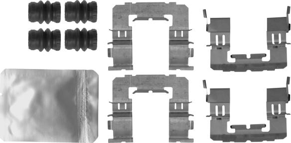 Textar 82542200 - Комплектующие для колодок дискового тормоза autospares.lv