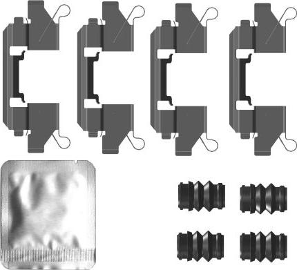 Textar 82556400 - Комплектующие для колодок дискового тормоза autospares.lv