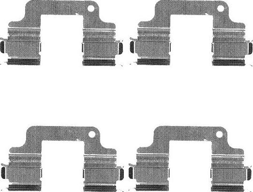Textar 82074200 - Комплектующие для колодок дискового тормоза autospares.lv
