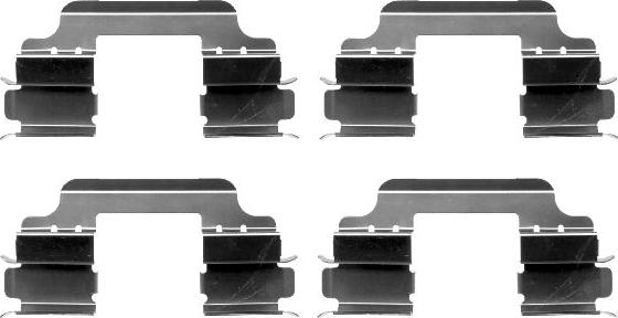 Textar 82072200 - Комплектующие для колодок дискового тормоза autospares.lv