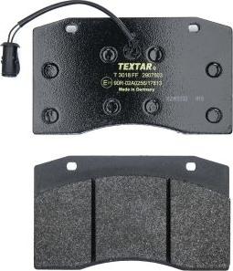 Textar 2907503 - Тормозные колодки, дисковые, комплект autospares.lv