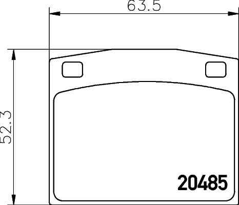 Textar 2048501 - Тормозные колодки, дисковые, комплект autospares.lv