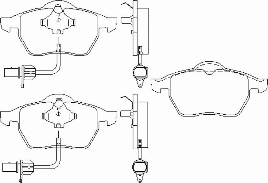 Textar 2193891 - Тормозные колодки, дисковые, комплект autospares.lv