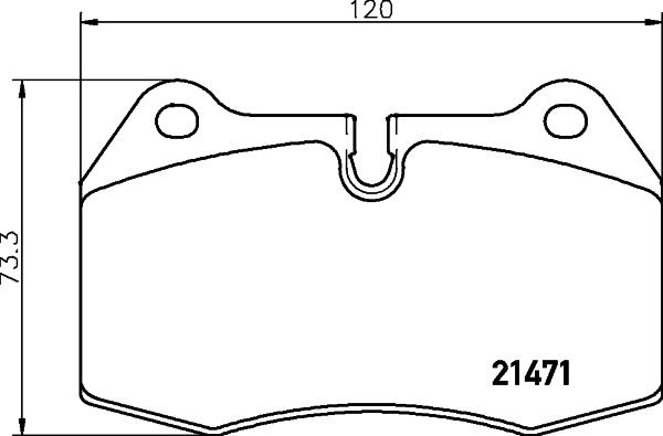 Textar 2147103 - Тормозные колодки, дисковые, комплект autospares.lv