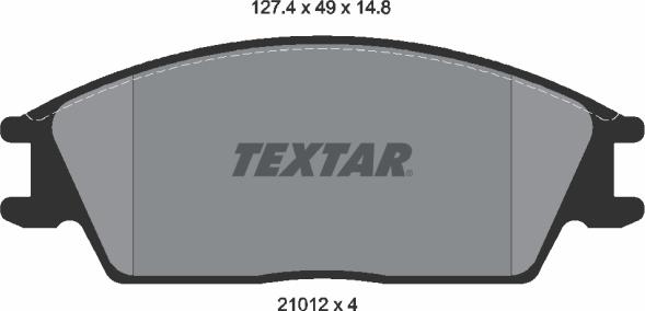Textar 89009900 - Дисковый тормозной механизм, комплект autospares.lv