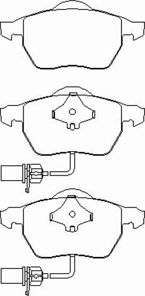 Textar 2301891 - Тормозные колодки, дисковые, комплект autospares.lv