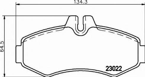 Textar 2302270 - Тормозные колодки, дисковые, комплект autospares.lv