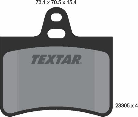 Textar 89015200 - Дисковый тормозной механизм, комплект autospares.lv