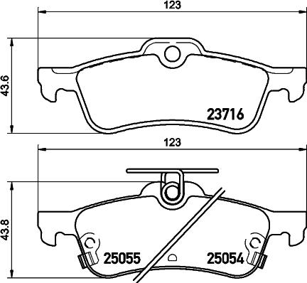 Textar 2371602 - Тормозные колодки, дисковые, комплект autospares.lv