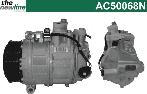 The NewLine AC50068N - Компрессор кондиционера autospares.lv