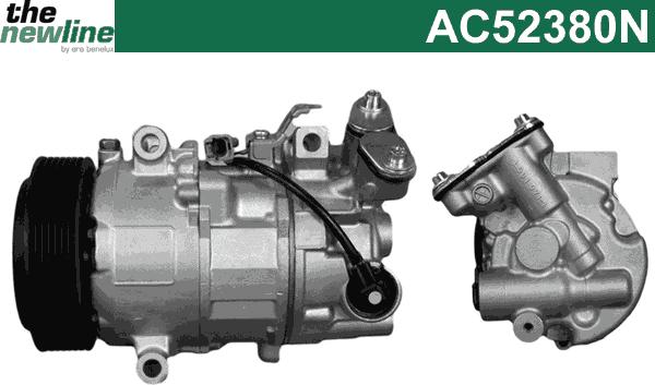 The NewLine AC52380N - Компрессор кондиционера autospares.lv