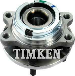 Timken HA590046 - Ступица колеса, поворотный кулак autospares.lv