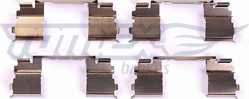 TOMEX brakes TX 44-59 - Комплектующие для колодок дискового тормоза autospares.lv