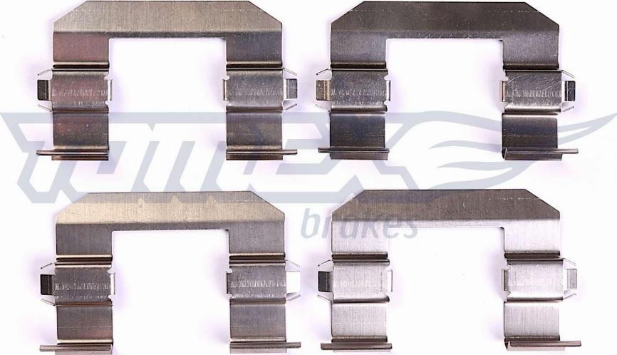 TOMEX brakes TX 44-57 - Комплектующие для колодок дискового тормоза autospares.lv