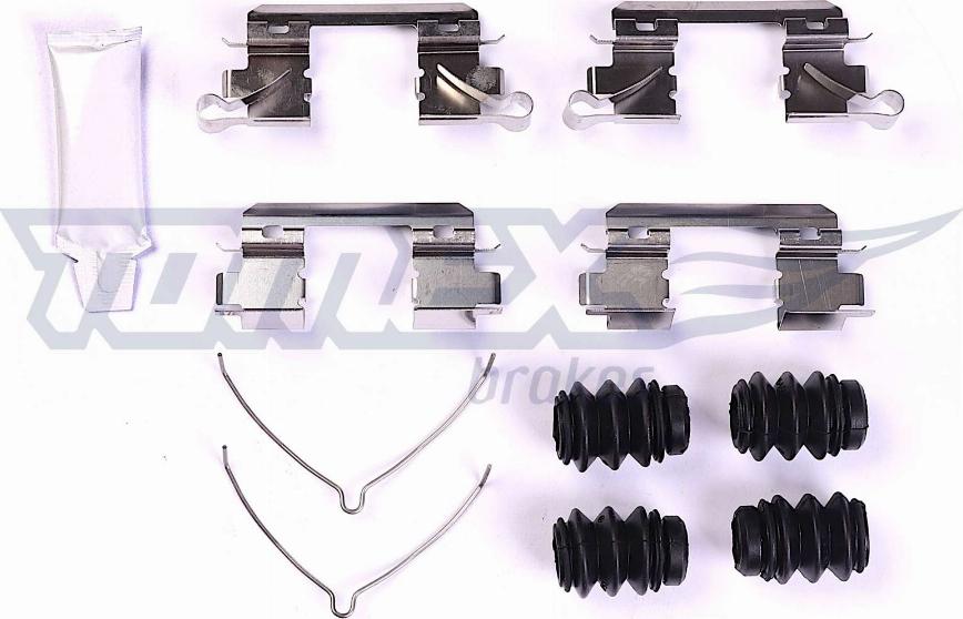 TOMEX brakes TX 44-36 - Комплектующие для колодок дискового тормоза autospares.lv